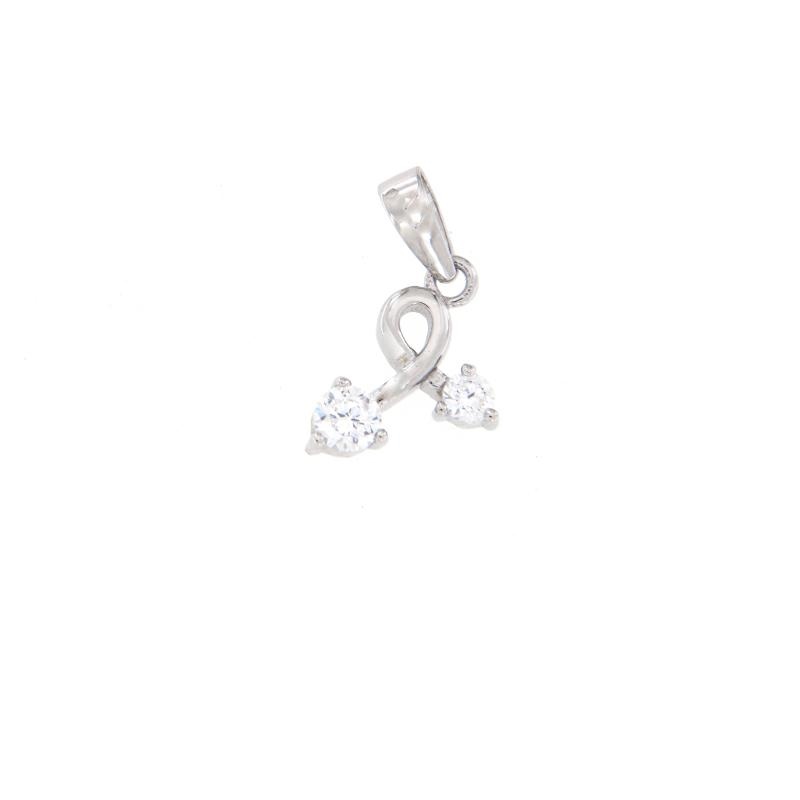 CIONDOLO ARGENTO ZIRCONE