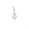 CIONDOLO ARGENTO ZIRCONE
