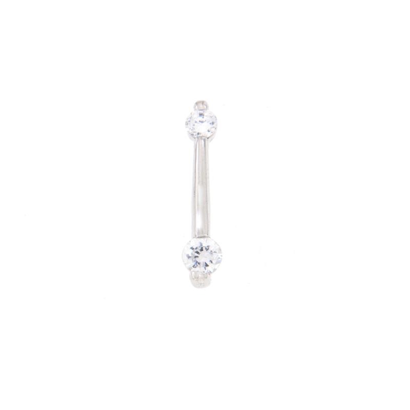CIONDOLO ARGENTO ZIRCONE