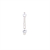 CIONDOLO ARGENTO ZIRCONE