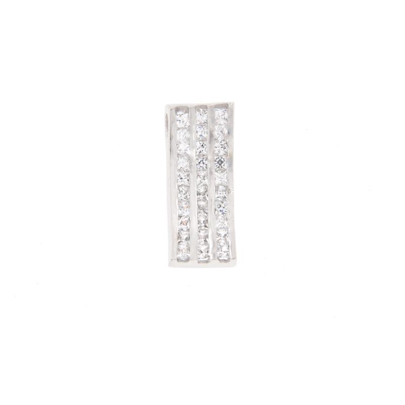 CIONDOLO ARGENTO ZIRCONE