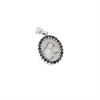 CIONDOLO ARGENTO ZIRCONE