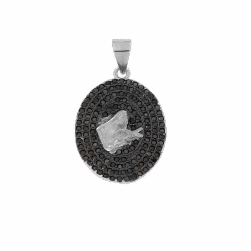 CIONDOLO ARGENTO ZIRCONE