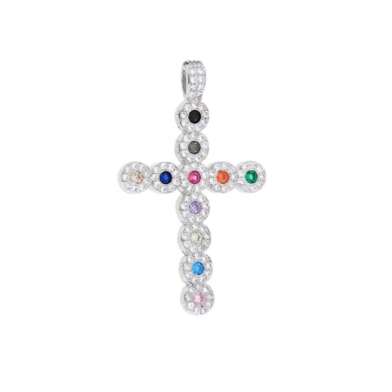 CIONDOLO ARGENTO ZIRCONE