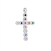 CIONDOLO ARGENTO ZIRCONE