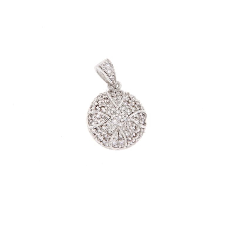 CIONDOLO ARGENTO ZIRCONE