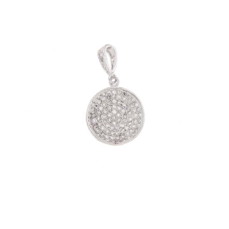 CIONDOLO ARGENTO ZIRCONE