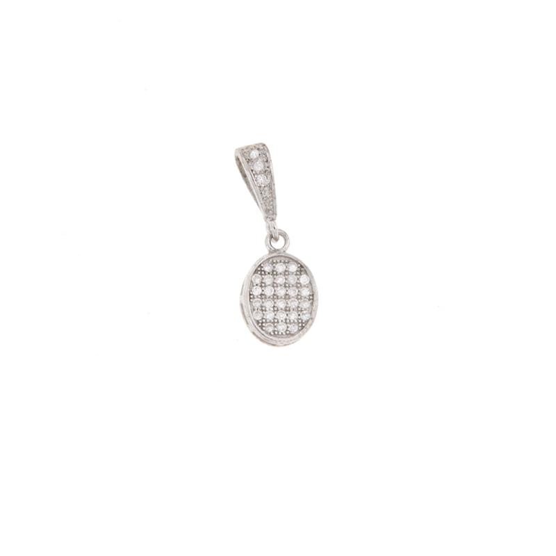 CIONDOLO ARGENTO ZIRCONE