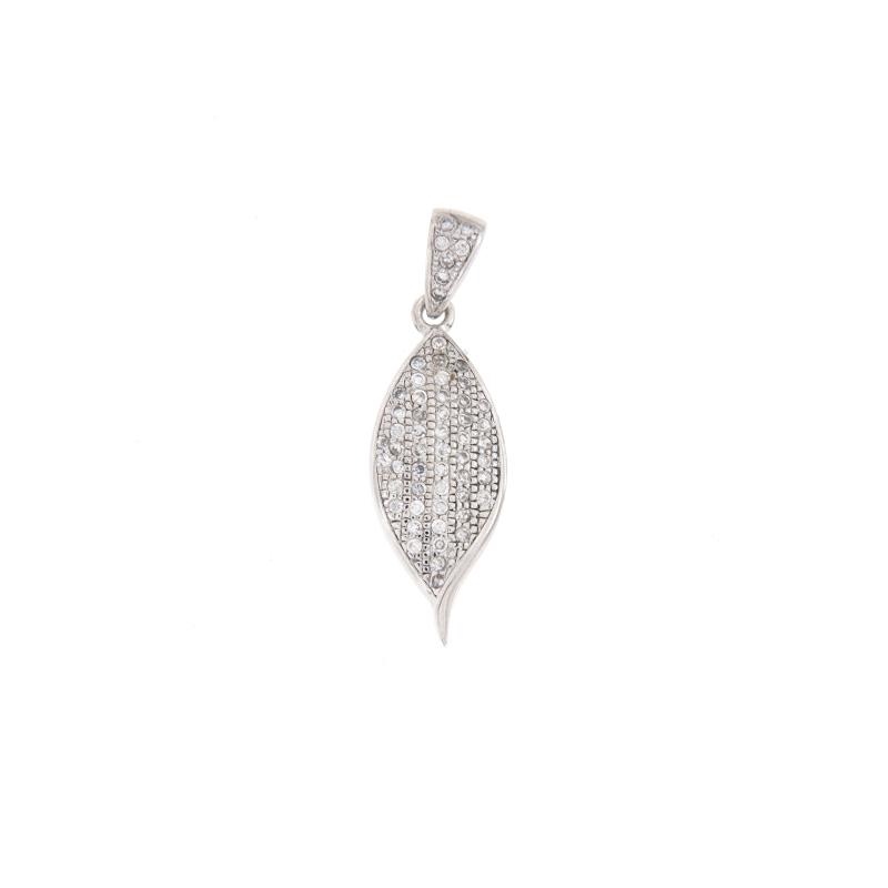 CIONDOLO ARGENTO ZIRCONE