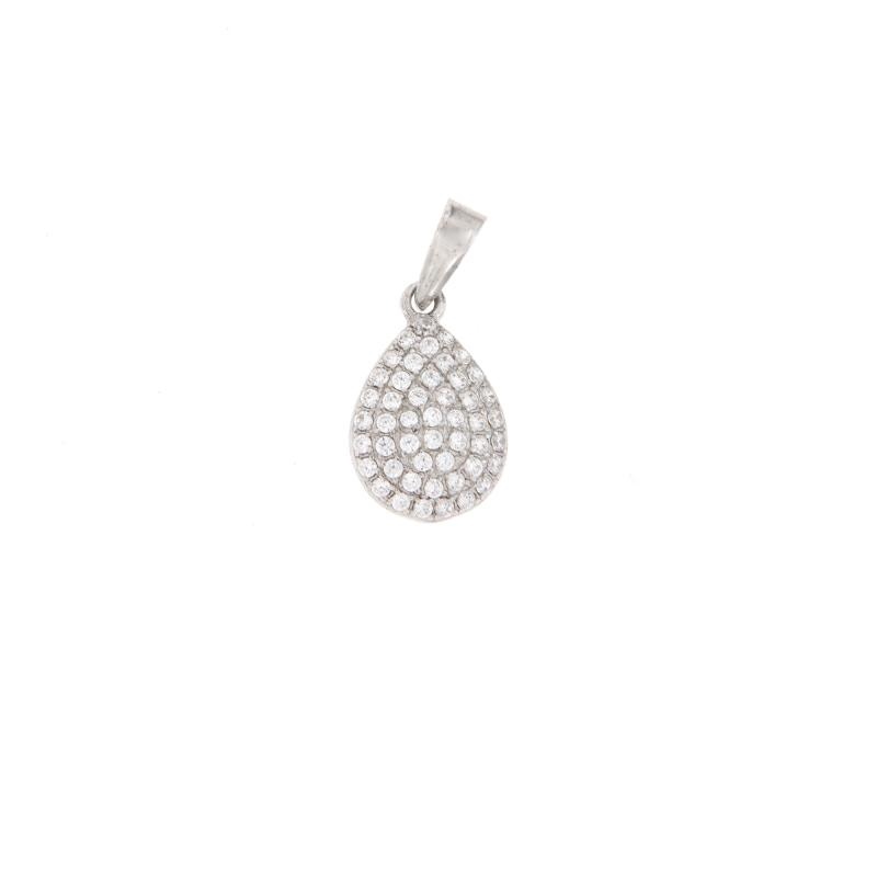 CIONDOLO ARGENTO ZIRCONE