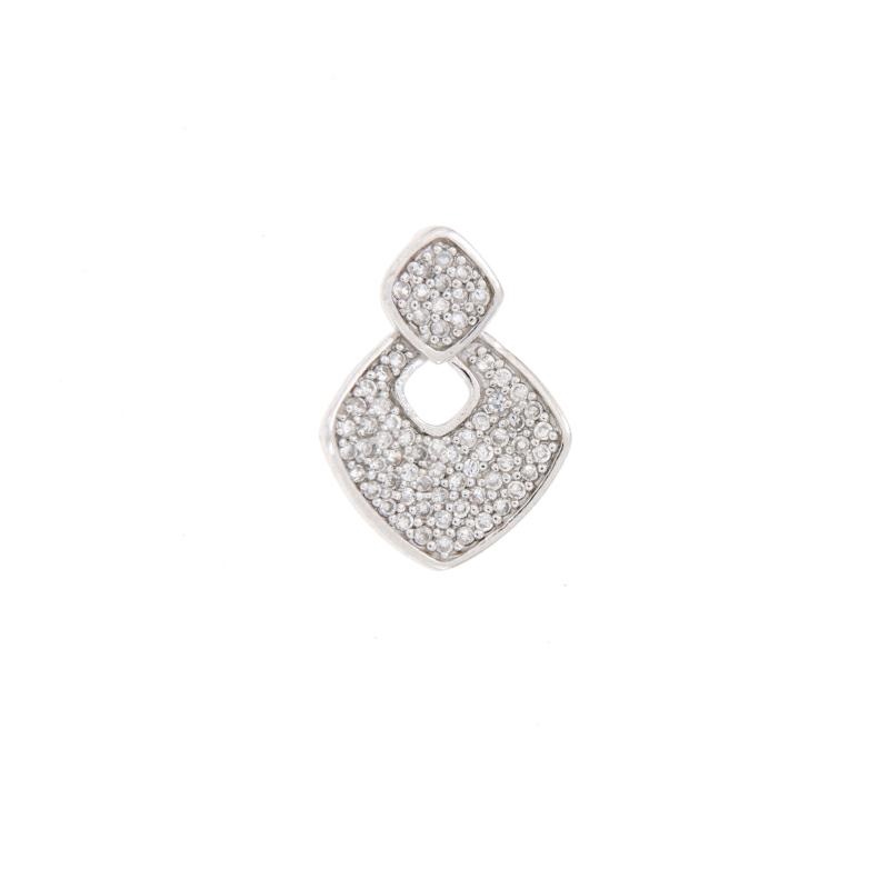 CIONDOLO ARGENTO ZIRCONE