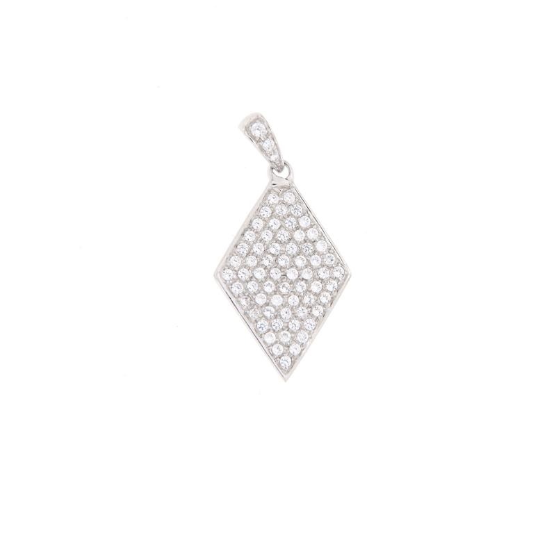 CIONDOLO ARGENTO ZIRCONE