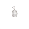 CIONDOLO ARGENTO ZIRCONE