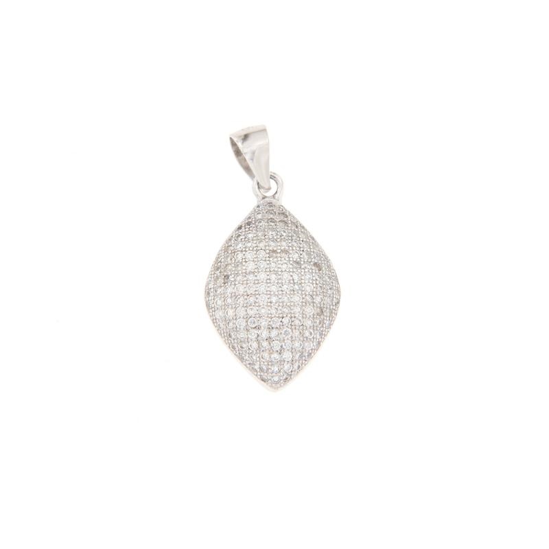 CIONDOLO ARGENTO ZIRCONE