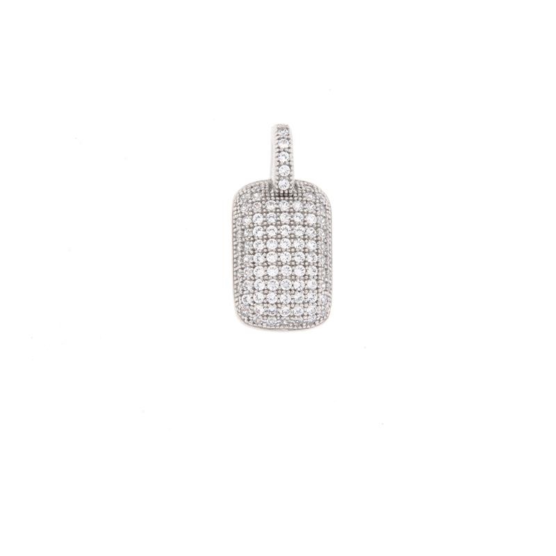 CIONDOLO ARGENTO ZIRCONE