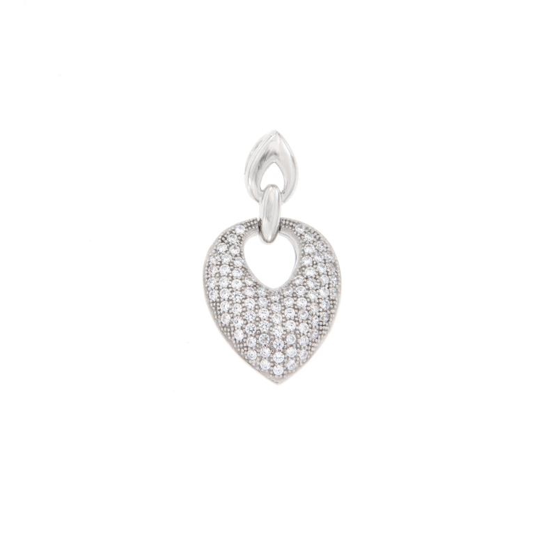 CIONDOLO ARGENTO ZIRCONE