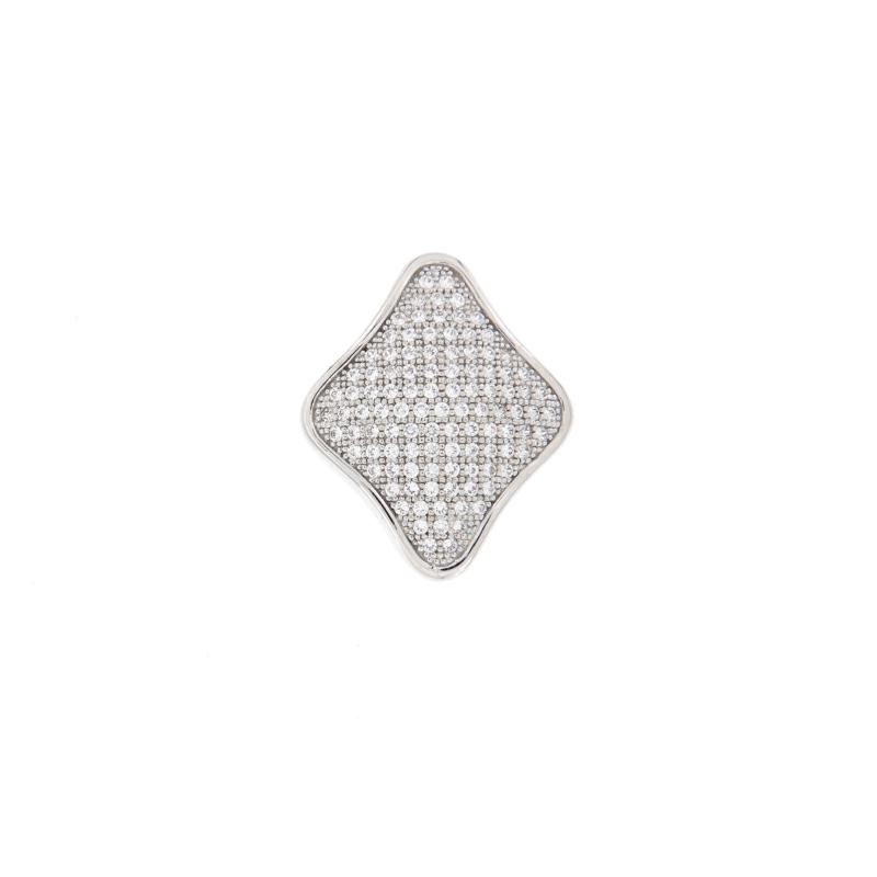 CIONDOLO ARGENTO ZIRCONE
