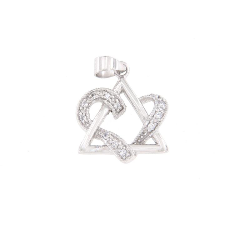 CIONDOLO ARGENTO ZIRCONE