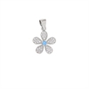 CIONDOLO ARGENTO ZIRCONE