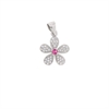 CIONDOLO ARGENTO ZIRCONE