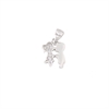 CIONDOLO ARGENTO ZIRCONE
