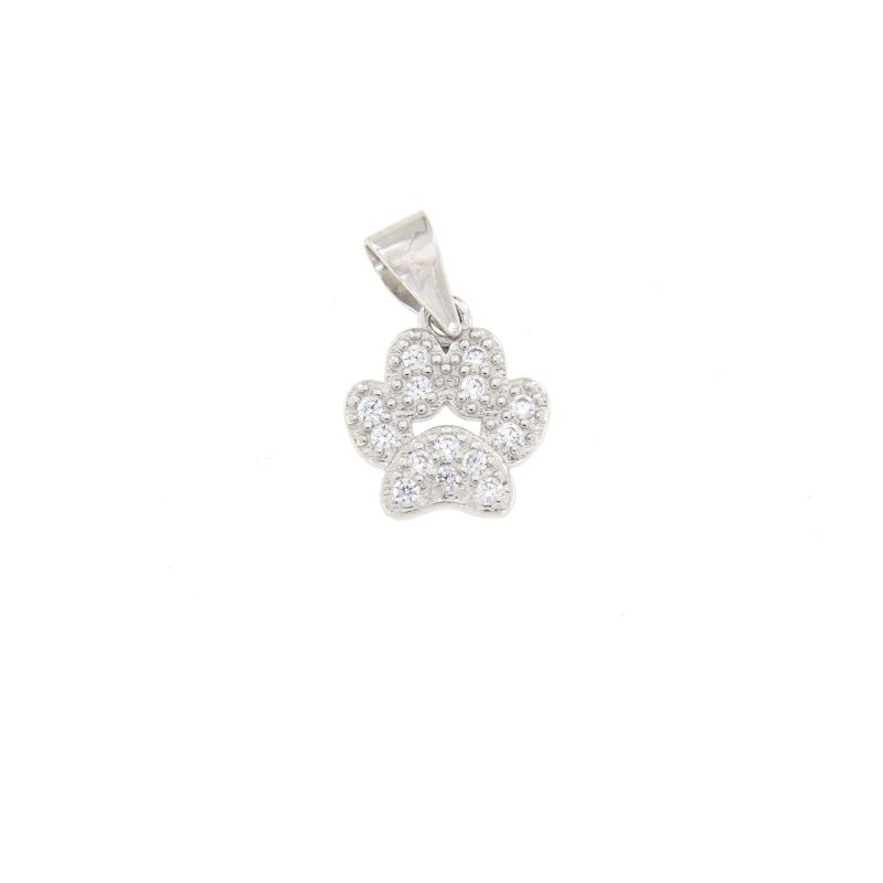 CIONDOLO ARGENTO ZIRCONE