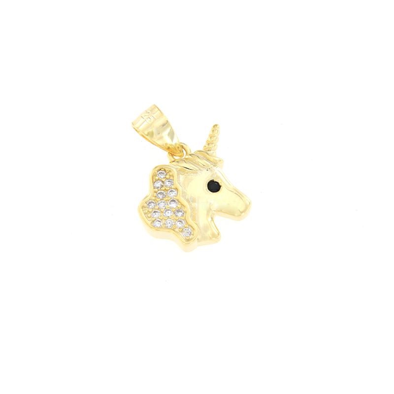 CIONDOLO ARGENTO ZIRCONE