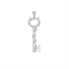 CIONDOLO ARGENTO ZIRCONE