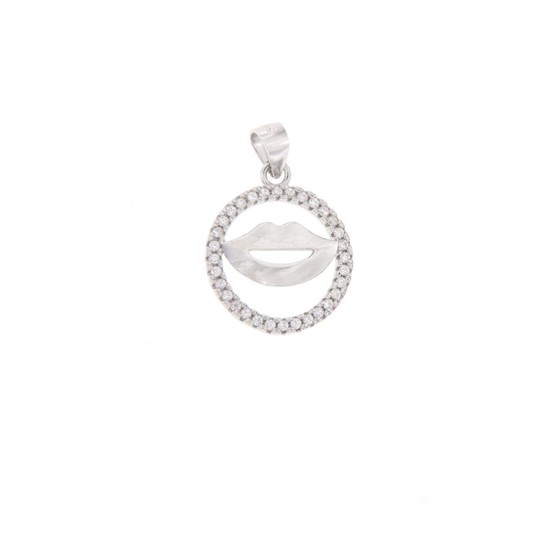 CIONDOLO ARGENTO ZIRCONE