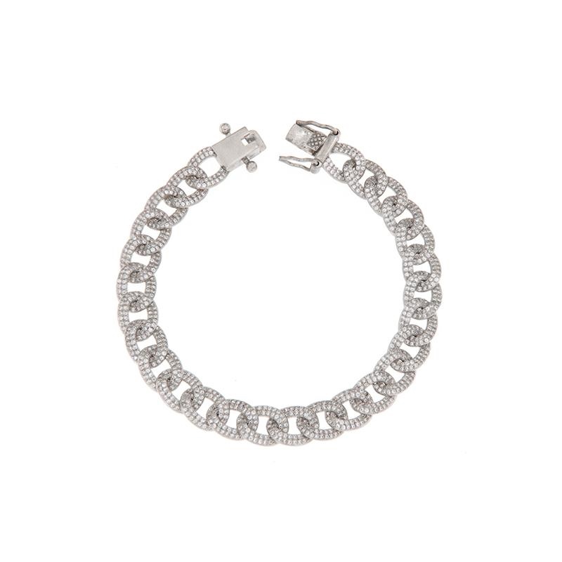 BRACCIALE ARGENTO ZIRCONE
