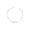 BRACCIALE ARGENTO E ORO