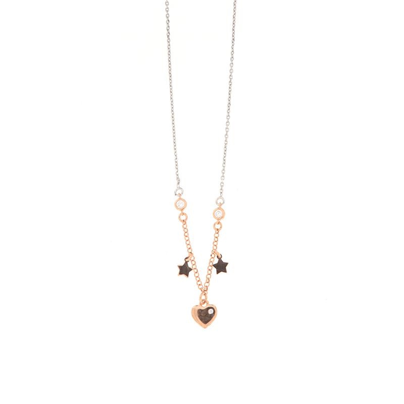 COLLIER ARGENTO ZIRCONE