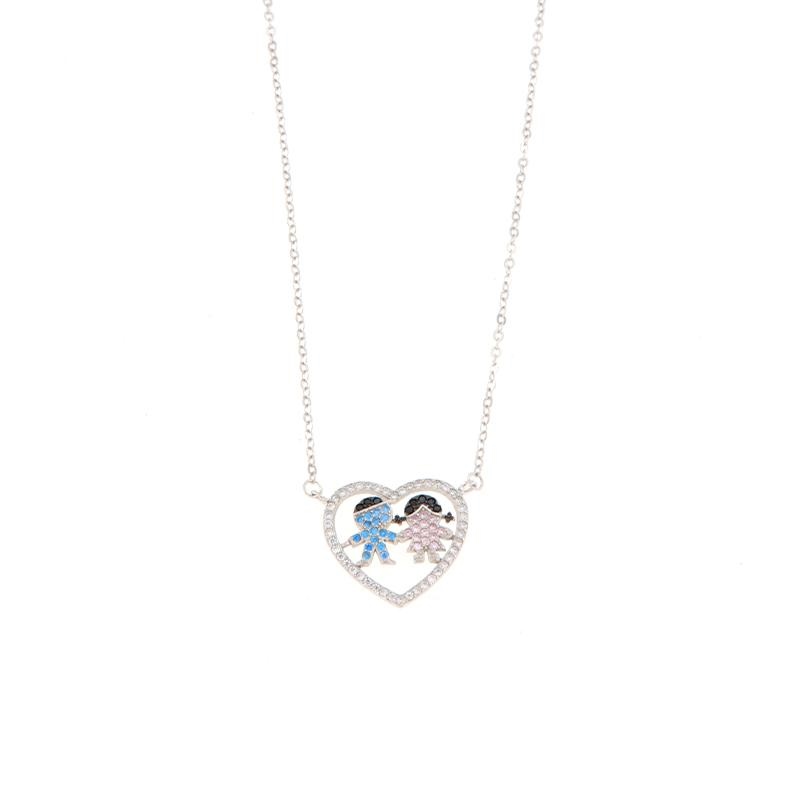 COLLIER ARGENTO ZIRCONE