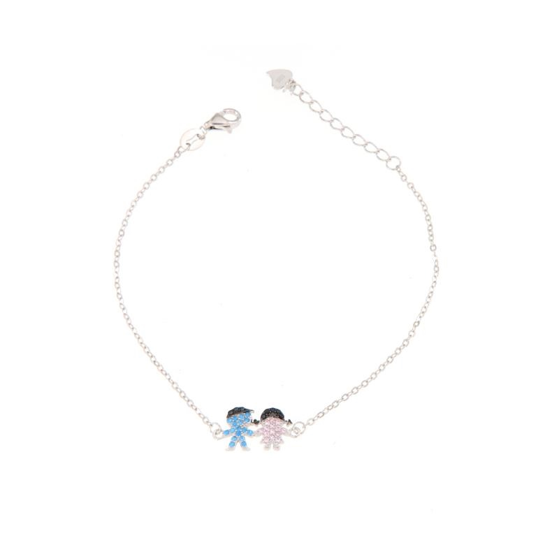 BRACCIALE ARGENTO ZIRCONE