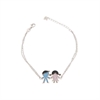 BRACCIALE ARGENTO ZIRCONE