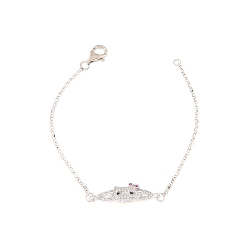 BRACCIALE ARGENTO ZIRCONE