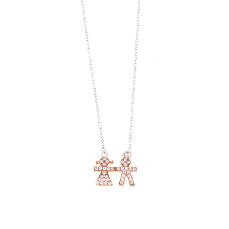 COLLIER ARGENTO ZIRCONE