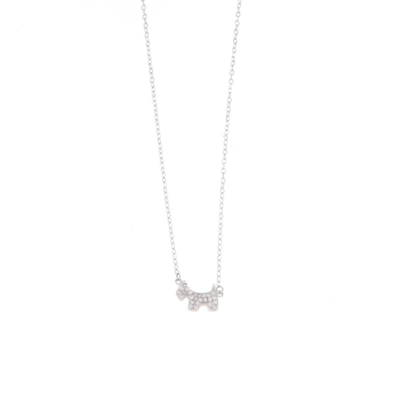 COLLIER ARGENTO ZIRCONE