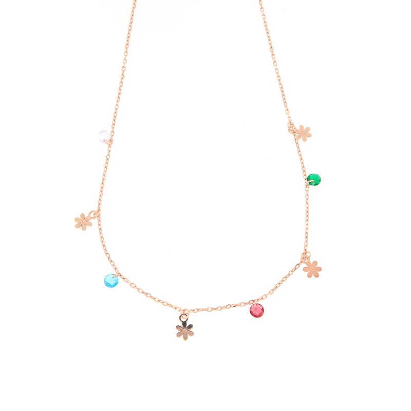 COLLIER ARGENTO ZIRCONE