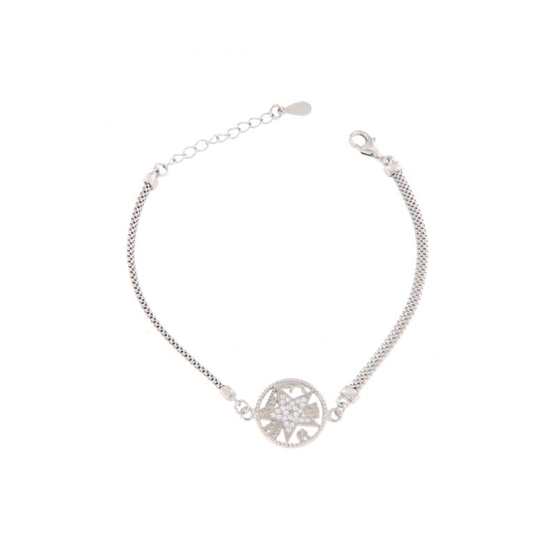 BRACCIALE ARGENTO ZIRCONE