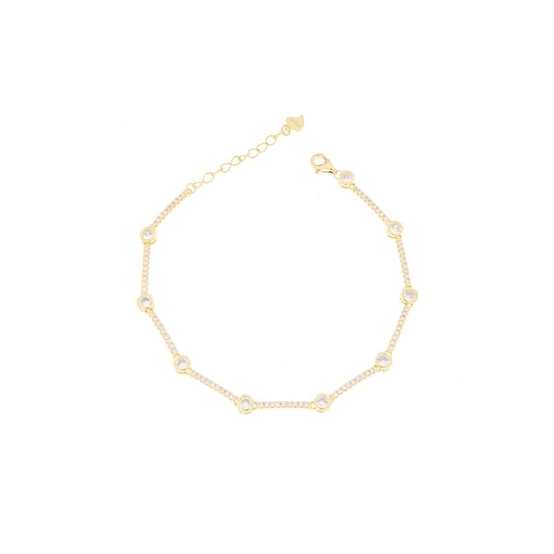 BRACCIALE ARGENTO ZIRCONE