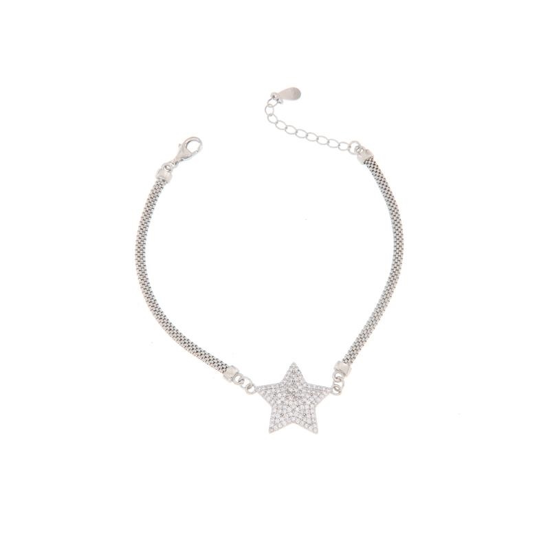 BRACCIALE ARGENTO ZIRCONE