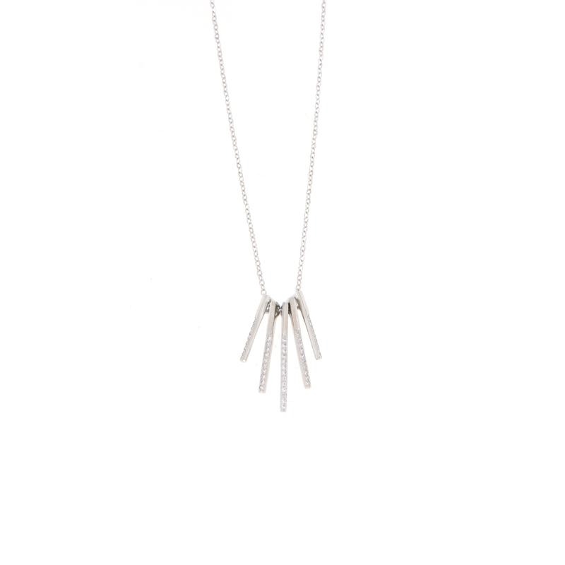 COLLIER ARGENTO ZIRCONE
