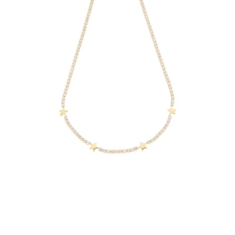 COLLIER ARGENTO ZIRCONE