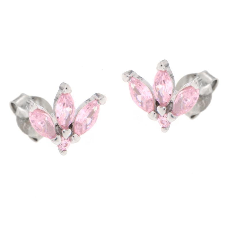 ORECCHINO ARGENTO ZIRCONE 3PZ
