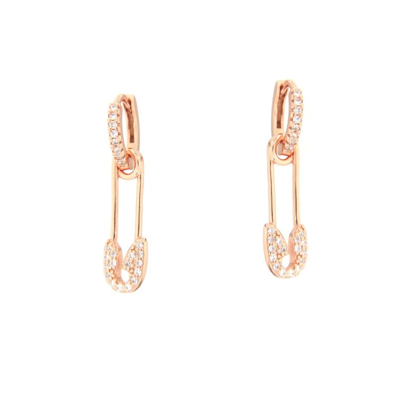 ORECCHINO ARGENTO ZIRCONE
