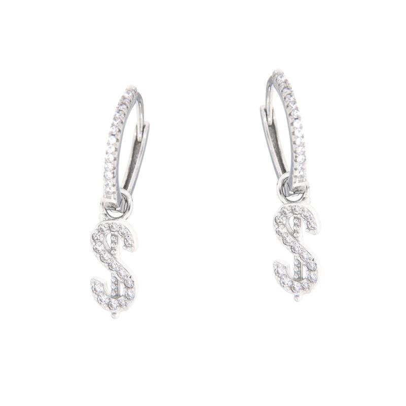 ORECCHINO ARGENTO ZIRCONE