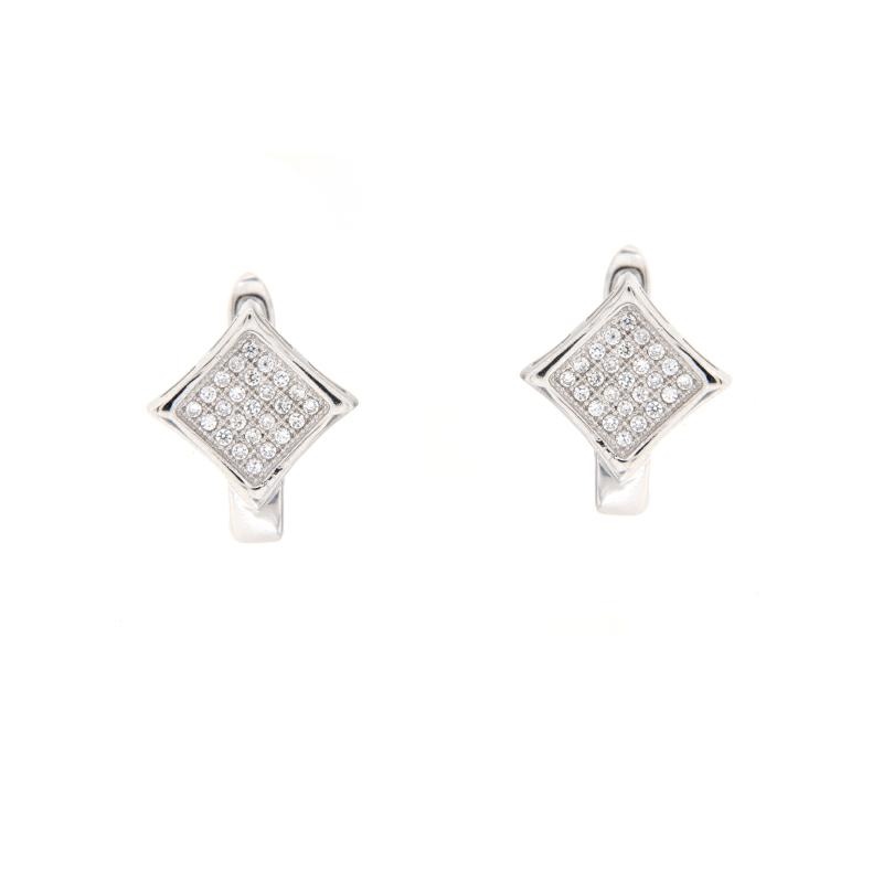 ORECCHINO ARGENTO ZIRCONE