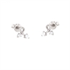 ORECCHINO ARGENTO ZIRCONE 3PZ