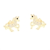 ORECCHINO ARGENTO ZIRCONE 3PZ